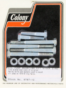 OIL PUMP MOUNTING KIT ZINC